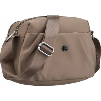 Kabelka Béžová polyester taška kabelka přes rameno Peterson