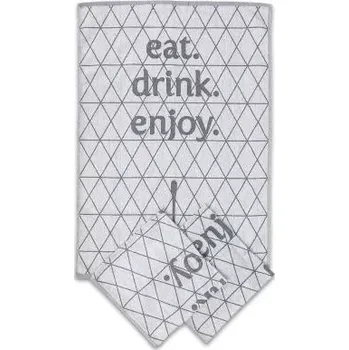 Utěrka Kuchyňská utěrka Eat-drink.enjoy - balení 3 ks