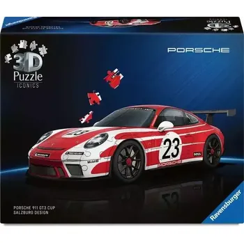 Puzzle RAVENSBURGER Iconics 3D puzzle PORSCHE 911 GT3 Cup Salzburg 108 dílků