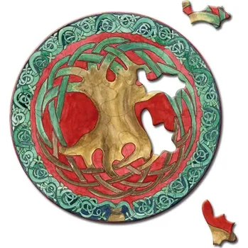 Puzzle kulaté puzzle curiosi picoli strom 33 dílků