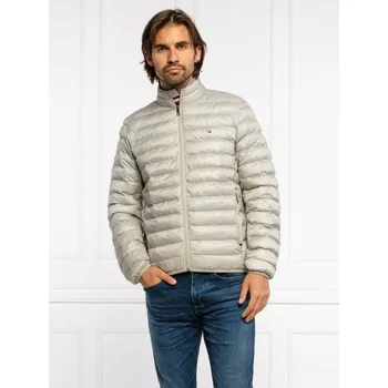 Tommy Hilfiger pánská smetanová bunda Packable - M