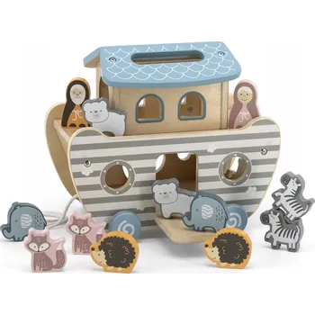 Dřevěná hračka VIGA PolarB Archa Noemova Třídička