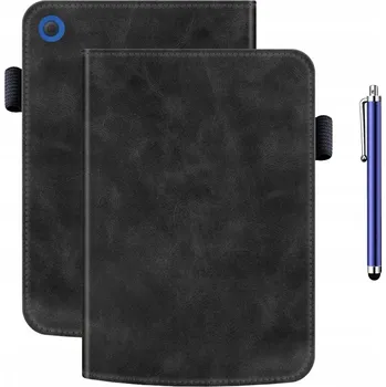 Příslušenství pro čtečku elektronické knihy Pouzdro pro čtečku e-knih AllTabCases inkBOOK černé kožené s perem