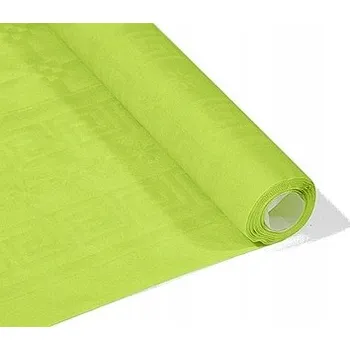 Jednorázový ubrus Papírový ubrus v roli SVĚTLE ZELENÝ 6m narozeniny