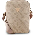 Guess PU 4G Triangle Logo Taška 8" Pink