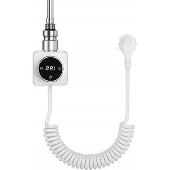 Radiátor Elektrická topná tyč do koupelnového radiátoru PREMIO 1000W bílá LUXRAD