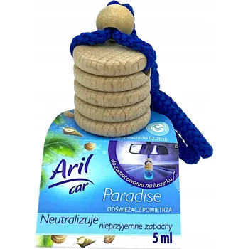 Vůně do auta Aril Car Osvěžovač do auta Lahvička zelené jablko