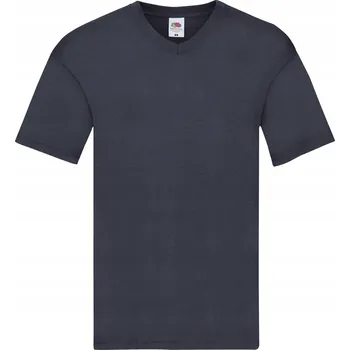 Pánské tričko Tričko Original V-neck bavlněné Hluboké tmavě modré vel. S
