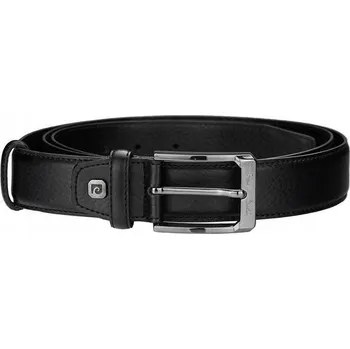 Opasek Pánský kožený PÁSEK PIERRE CARDIN černý, klasický, 130 cm