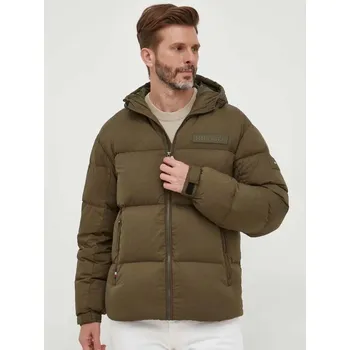 Tommy Hilfiger pánská khaki bunda - M