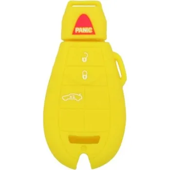 Pouzdro na klíč BROVACS kompatibilní s dálkovým ovladačem Dodge Jeep Chrysler se 4 tlačítky -