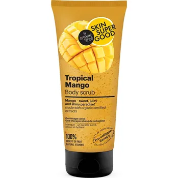Koupelová kosmetika Organic Shop Skin Super Good Tělový peeling Tropické mango 200 ml