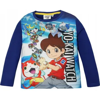 Chlapecké tričko s dlouhým rukávem bavlna YO-Kai Watch, velikost 104 cm (4 roky)