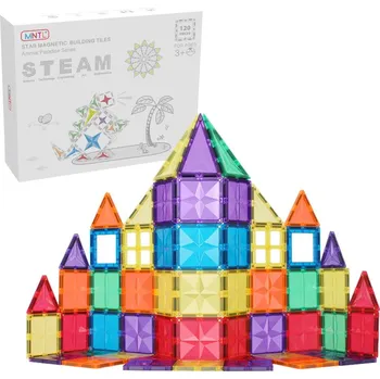 ostatní stavebnice MNTL Magnetická stavebnice Animal Paradise, 120 ks