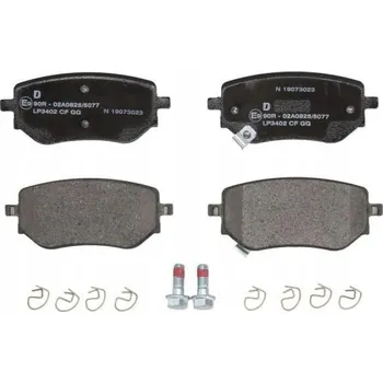 Brzdová destička Brzdové destičky DELPHI LP3402