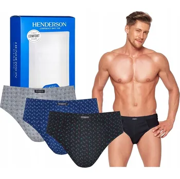 Slipy SLIPY kalhotky HENDERSON 1446-K588 BAVLNA XL