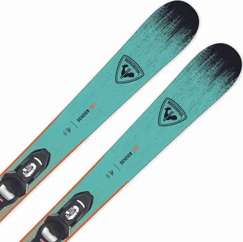Sjezdové lyžování Rossignol Sender Jr Kid-X + Kid 4 GW B76 Black