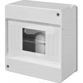 Rozvaděč Rozvodnice nástěnná skříň 6-modulová S-6, IP20 400V Elektro-Plast