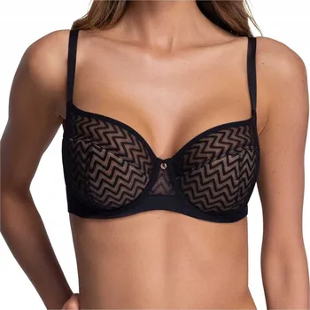 Podprsenka AVA 2102 podprsenka polovyztužená SEMI-SOFT černá 90G