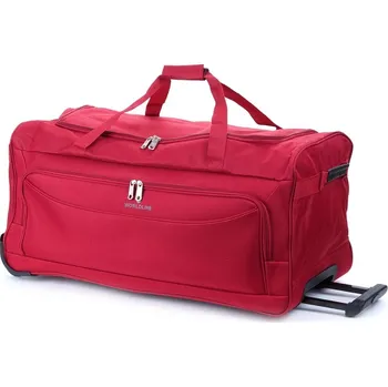 Cestovní taška Cestovní taška na kolečkách 90 l Worldline 896/75 červená