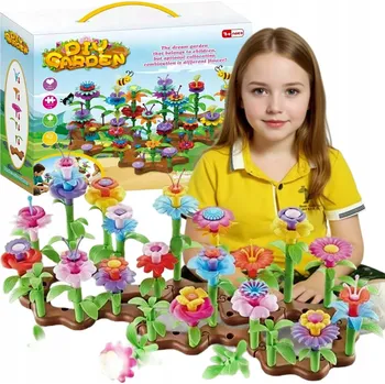 ostatní stavebnice Květiny Kytky Zahrada Zahrádka Kreativní Stavebnice 148
