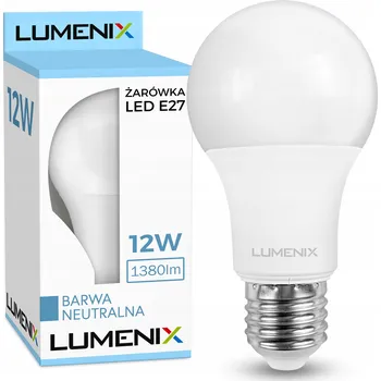 Žárovka LED žárovka Lumenix E27 12W 1380 lm neutrální bílá kulatá