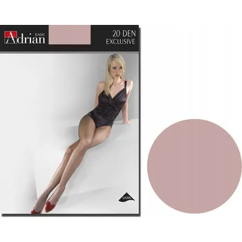 Dámské punčochy Punčocháče hladké Adrian EXCLUSIVE 20den bílé Sebia velikost 2