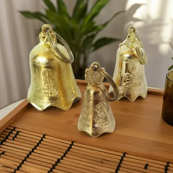 Zvonek pro Štěstí Buddha Zlatý 5cm