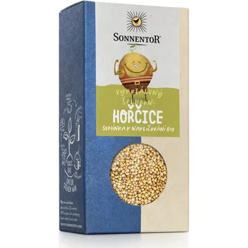 Koření Sonnentor Hořčice bio, k nakličování 120 g