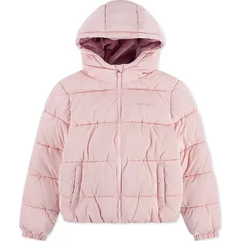 Chlapecká bunda Dětská bunda Levi's SHINY HVWT PUFFER 4EN640 růžová 03X, vel. 152