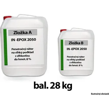Penetrace IN-EPOX 2050 epoxidová penetrace na beton 28kg