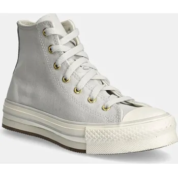 Dětská móda Dětské tenisky Converse CHUCK TAYLOR ALL STAR EVA LIFT A10382C šedá 90X, EUR 38