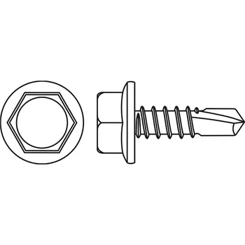 Spojovací materiál Šroub FrameFix DP Skymax Living šestihran 19 mm – 100 ks/bal