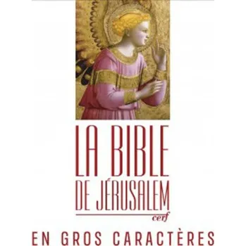 Bible de Jérusalem GF gros car (collegium)(Kniha)