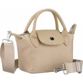 Kabelka Béžová polyester taška kabelka přes rameno Peterson