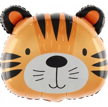 Balónek NAROZENINOVÉ BALÓNKY TYGRÍK FÓLIOVÉ 57cm