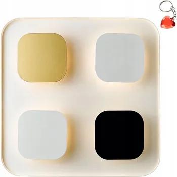 Nástěnné svítidlo Nástěnné svítidlo Zuma Line bílé/černé, integrovaný LED zdroj 12 W