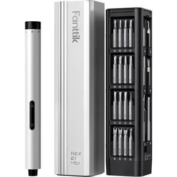 Vrtačka Sada přesného elektrického šroubováku Fanttik E1 Max 3,7 V – stříbrná