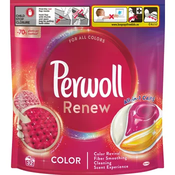 Tableta na praní Perwoll Renew Caps Color 32 dávek