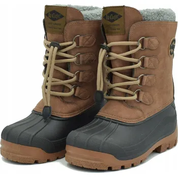 Dívčí obuv Lee Cooper dětské sněhule hnědé velikost 34