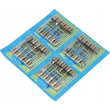 Autopojistky SADA SKLENĚNÝCH POJISTEK 15A 100KS