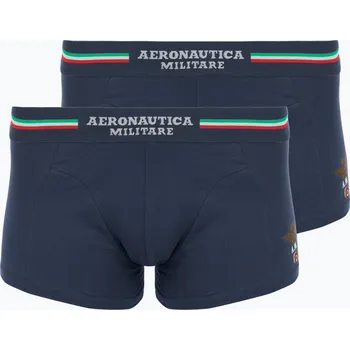 Boxerky Boxerky Aeronautica Militare AM1UBX001 Trunk 2 páry blue