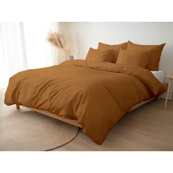 Povlečení Tom Linen Lněné povlečení Cinnamon 140x200, 70x50 Velikost: 140x200, 50x70cm