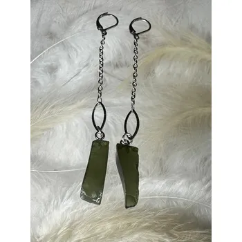 Náušnice Skleněné náušnice Nanovo - Makeon