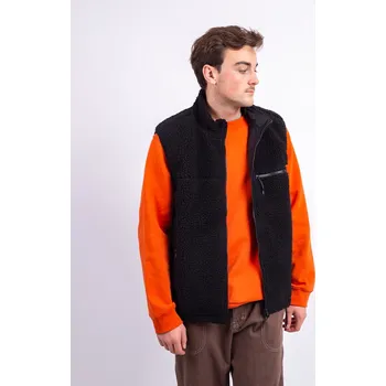 Pánská vesta Gramicci Reversible Sherpa Vest CHARCOAL/BLACK S