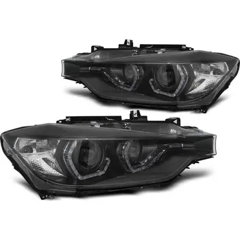 Přední světlomet Přední světla s LED Angel Eyes DRL BMW 3 F30/F31 xenon 10-15 černá