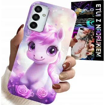 Pouzdro na mobilní telefon POUZDRO pro SAMSUNG GALAXY M13 4G - SLADKÝ JEDNOROŽEC, dětské pouzdro