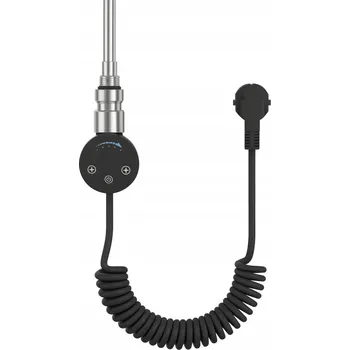 Radiátor Elektrická topná tyč do koupelnového radiátoru SLX 500W černá LUXRAD