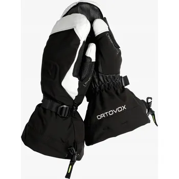 Rukavice Pánské rukavice Ortovox Merino Freeride Mitten - černá havraní, velikost M
