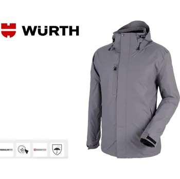 Moto bunda ZIMNÍ BUNDA 3V1 WURTH MODYF TALIN ŠEDÁ vel. L